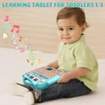 thumbnail image 6 of Baby Tablet Toy, Toddler Toys 1 2 3 for Boys Girls, Educational Toys with Light and Music, Learning Toys for Toddlers 2-5 Year Old, 6 of 7