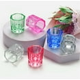 thumbnail image 7 of Dappen Dish for Acrylic Nails 2 Pack,Glass Nail Art Supplies,Crystal Acrylic Powder Holder,Nail Art Acrylic Liquid Cups,Nail Crystal Bowl Glassware Tools (Pink), 7 of 7