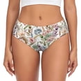 thumbnail image 1 of Fotbe Floral Calzones Estampados para Mujer – Ropa Interior de Algodón, Cómoda, Suave y Elástica-Large, 1 of 6