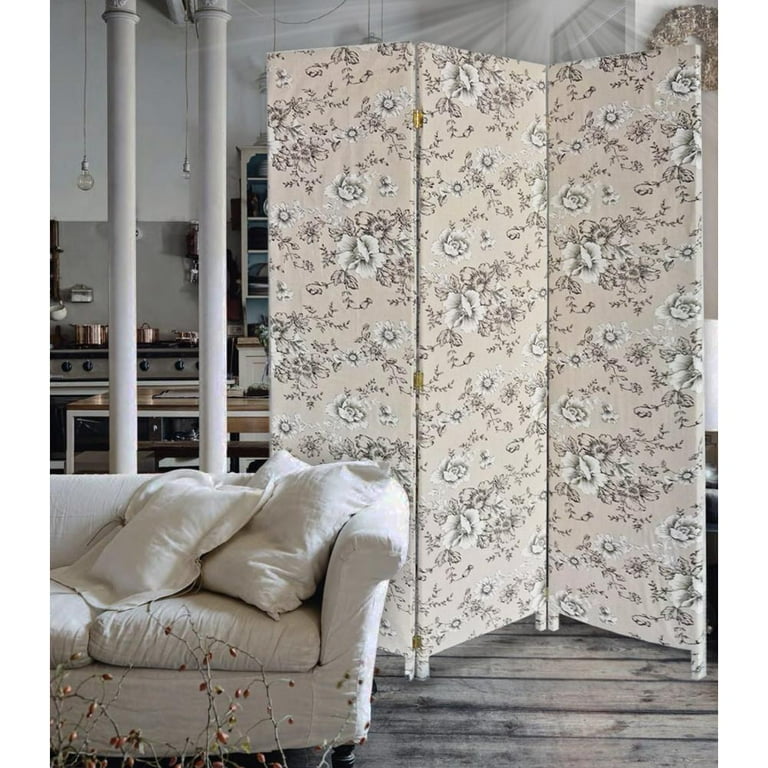 3 Panel Black Soft Fabric Finish Room Divider 3 Panel Black Soft Fabric Finish Room Divider