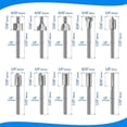 thumbnail image 3 of 40Pc HSS Router Carbide Engraving Bits for Router Bit Set 1/8 Inch(3mm) for Rotary Tools, 3 of 5