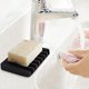 thumbnail image 1 of Jabonera de silicona con forma de peine, bandeja para jabonera, contenedor de almacenamiento (negro) Ygjytge Cuidado Belleza, 1 of 2
