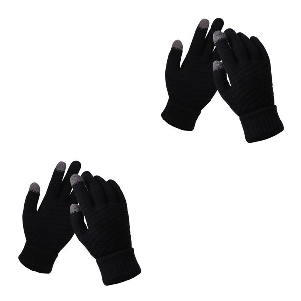 Minnieouse Guantes Pantalla Táctil Manopla Cálida Unisex Mujer Guantes Invierno Manoplas Punto Type3 NO3 Minnieouse CBP033168
