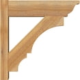 thumbnail image 3 of Ekena Millwork 6"W x 20"D x 20"H Balboa Rough Sawn Traditional Outlooker, Western Red Cedar, 3 of 4