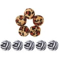 thumbnail image 2 of Lot de 10 Balles Rondes Motif Léopard pour Chat, Jouet pour Intérieur, Propriétaires d'Animaux, 2 of 8