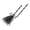 C, variant on 31.5 Inch Detachable Witch Broom, Halloween Cosplay Prop, Multi Color Gauze Witch Costume Accessory For Adult Party Masquerade Decor