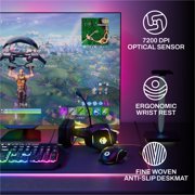 GAMEPUNK 6-Piece Codebreakers Gaming PC Accessories Bundle with Keyboard, Mouse, Headset, and More