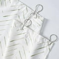 thumbnail image 6 of Green and White Shower Curtain Herringbone Fabric Shower Curtain Zig Zag Inky Chevron Farmhouse Shower Curtain Zigzag Modern Shower Curtain for Bathroom Waterproof Hooks Included 70x72 inch, 6 of 6