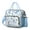 Sky-blue-7, variant on Vibrant Indian Tribal Lunch Tote - Large Leakproof Insulated Cooler Bag with Multi-Pocket Storage, Ideal for Travel & Outdoor Activities