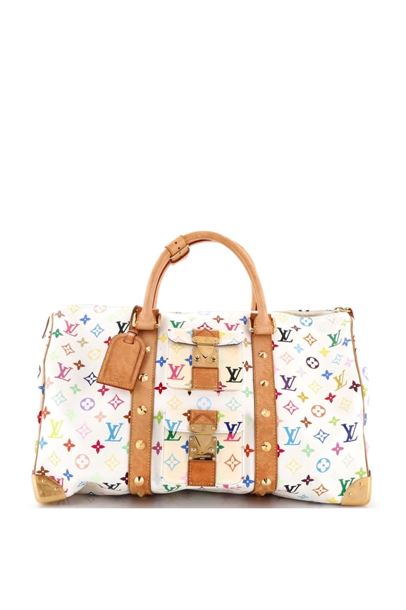 Pre-Owned Keepall Bag Monogram Multicolor 45 By Rebag