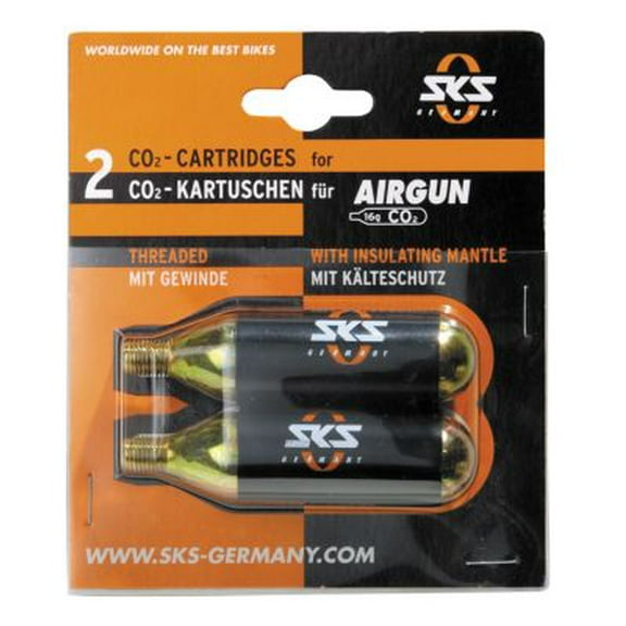 Sks Co2 Cartridges, Pack Of 2 (16-Gram)