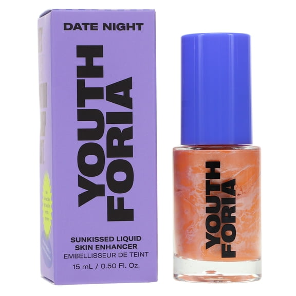 Youthforia Date Night Sunkissed Liquid Skin Enhancer Radiant 0.5 oz