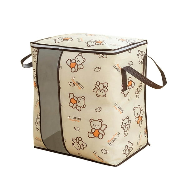 Deals Sac de Rangement pour Vêtements Épais avec Poignée Renforcée et Sac de Rangement Storage Bag