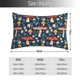 thumbnail image 2 of Balery Colorful Mushrooms Funda de Cojín Estampada, Regalos para Mujeres, Regalos de Amor para Ella, Regalos para Novia o Esposa, Funda de Almohada-16"x24", 2 of 6