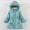 Blue, variant on Spazoro Toddler Girls Parka Jackets, Fleece Padded Full-Zip Faux Fur Hood Windproof Winter Coat for Kids Pink Size 5 T