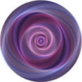 thumbnail image 1 of Ahgly Company Indoor Round Patterned Purple Iris Purple Area Rugs, 7' Round, 1 of 6