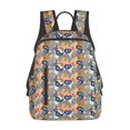 thumbnail image 1 of Disketp Fashionable Paisley Mochila Ligera e Impermeable, Mochila de Día Resistente para Viajes, Senderismo y Uso Diario para Hombre y Mujer, 1 of 7