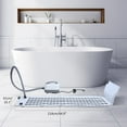 thumbnail image 5 of WETLA Portable Spa Bubble Bath Mat with Remote Control, Full Body Bathtub Bubble Machine with 6 Adjustable Settings & Air Pump, 5 of 7