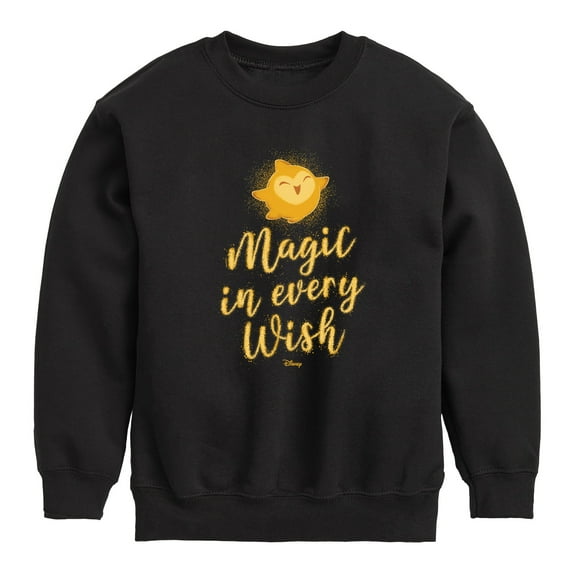 Disney Wish - Magic In Every Wish - Toddler & Youth Crewneck Fleece Sweatshirt