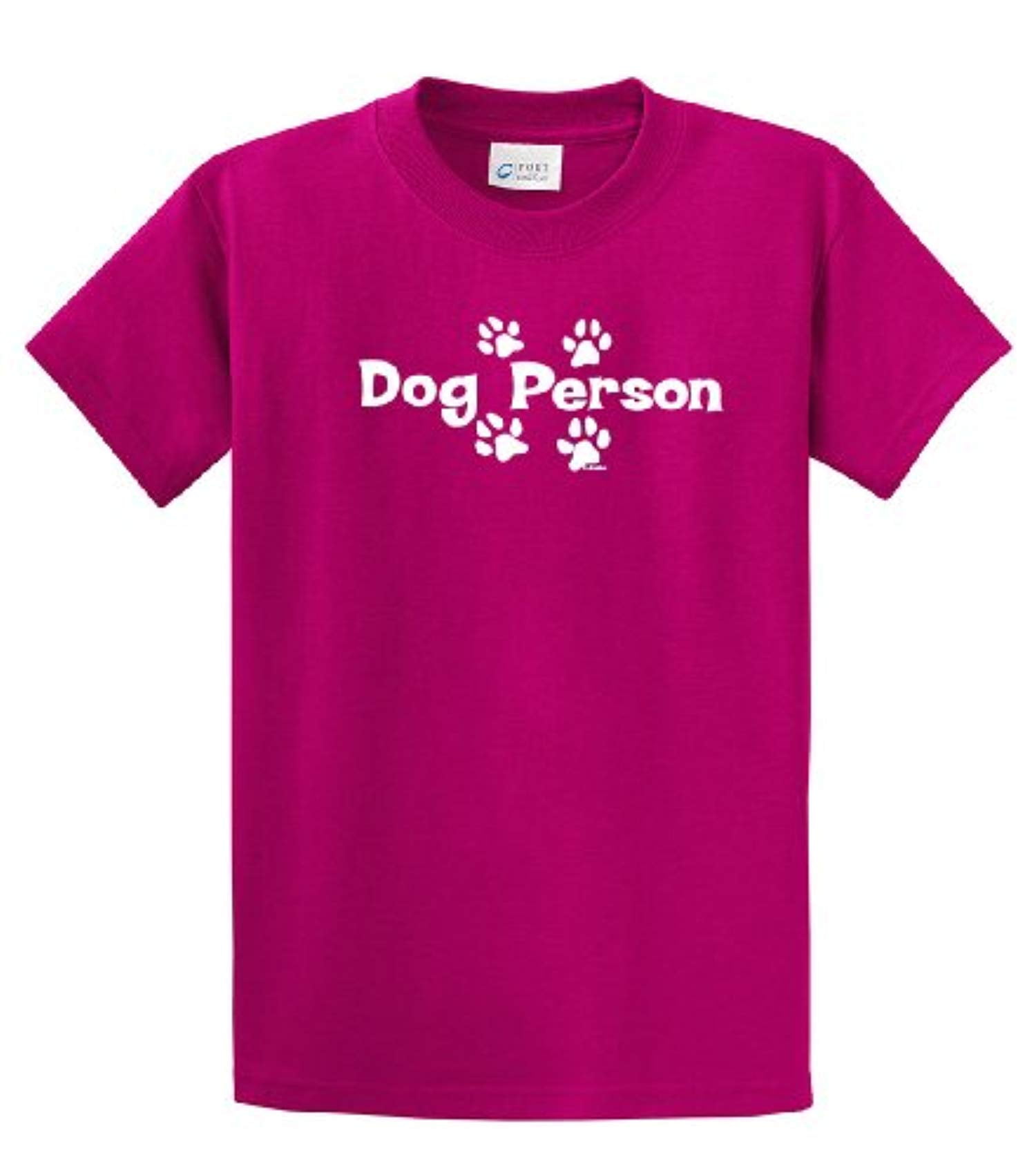 Dog Person Pawprints Puppy Great Dog Lover Unisex Adult Short Sleeve T-shirt - Picture 33 of 93