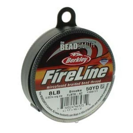 Braided Bead Thread - 8lb, Loose Beads,mith Burkley FireLine Braided Bead Thread .007