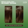 thumbnail image 2 of Clairol Natural Instincts Demi-Permanent Hair Color Creme, 5W Medium Warm Brown, Hair Dye, 1 Application, 2 of 12