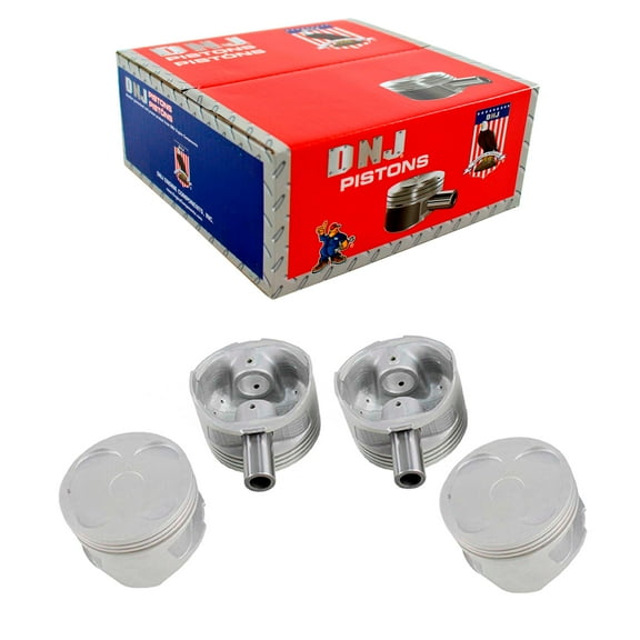 DNJ P975 Std. Complete Piston Set Fits Cars & Trucks 93-97 Geo Toyota Corolla Prizm 1.6L DOHC