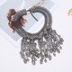 thumbnail image 3 of Qarigey Collar clavícula borla grande calavera esqueleto Collar cadenas cortas joyería calavera cadenas accesorio de moda Ropa, zapatos y accesorios Miscelánea Negro Qarigey AP014931-02, 3 of 6