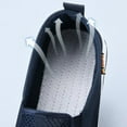 thumbnail image 5 of XIMIN Men's Slip-On Mesh Orthopedic Sneakers Platform Walking Shoes Sports Loafers Boat Shoes Casual Comfy Non-Slip Breathable Hiking Working Footwear (44, Blue), 5 of 7