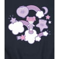 thumbnail image 3 of Polly Pocket - Polly Pocket Sticker Collage - Men's Crew Fleece Sweatshirt, 3 of 5
