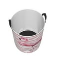 thumbnail image 3 of Fotbe Flamingo Laundry Basket with Handles, Waterproof Large Laundry Hamper, Wash Bag for Corner Dorm, Rolling Laundry Basket with Handles-Medium, 3 of 8