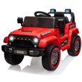 thumbnail image 1 of CazToi 12V 35W Dual Powerful Motors Kids Ride on Truck Car with Remote Control & Spring Suspension, 1 of 6