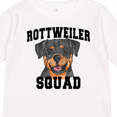 thumbnail image 4 of Inktastic Dog Rottweiler Squad Boys or Girls Long Sleeve Toddler T-Shirt, 4 of 5