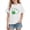 White1, variant on Posijego Kids St Patrick's Day Shirts Toddler Boys Girls Cotton Short Sleeve Clover Graphic T-Shirts Summer Tops