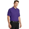 thumbnail image 4 of Sport-Tek T475 Mens Dry Zone Raglan Polo T-Shirt, Purple - 2XL, 4 of 6