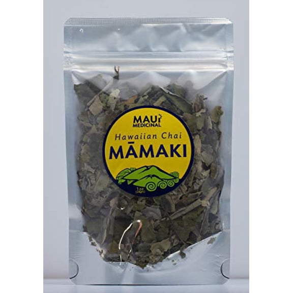 Maui Medicinal Mamaki Tea Naturally Decaffeinated Organic 1-Count