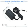 thumbnail image 5 of PK Power 5V ac Adapter Electronics Power Supply Compatible with Vizio 29 SB2920 SB2920-C6 29-inch 2.0 inch High Definition Bluetooth Sound Bar Speaker System Power Supply Cord, 5 of 6