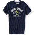 thumbnail image 1 of Aeropostale - Camiseta gráfica para hombre adornada So Cal, azul, extra pequeña, 1 of 1