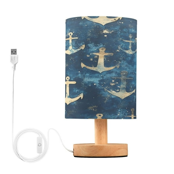 Desk Lamp Bedside Lamp 5.12x9.7In LED Lamp With USB Charging Interface For Bedroom Living Room Office Study Stylish Decoration Cartoon Anchor