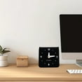 thumbnail image 6 of Vacemry Under $5 Small Desk Clock Modern Minimalist, Tabletop Timepiece Living Room Office, Bedroom Decorative Analog Quartz Clock with Silent Movement, 6 of 6