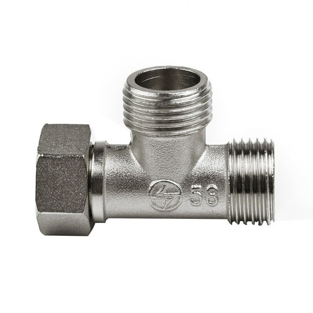 8x5x8mm Laiton Tuyau Réducteur Raccord T 3-Voie Connecteur Eau Lot de