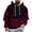 Mens Hoodies & Sweatshirts Hot Pink, variant on Mens Big & Tall Hoodies Plus Size M-5X Fleece Lined Sweatshirts with Pockets Pullover Long Sleeve Plaid Printed Thermal Athletic Workout Hoodie Tops