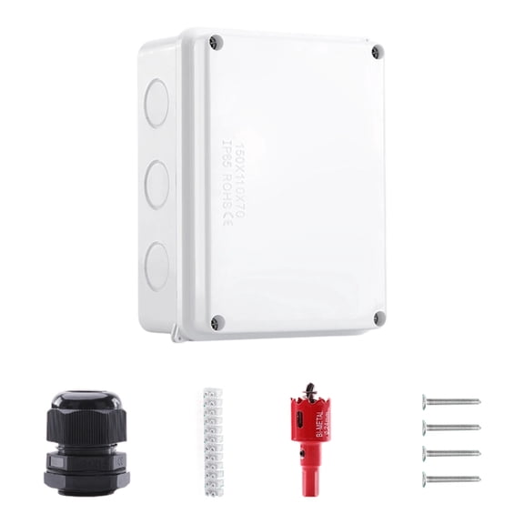 Outdoor Waterproof Junction Box Surfaces Mounted Underground Electrical Junction Box Cable Connectors Easy to Install