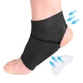 thumbnail image 3 of MERIGLARE 1 Pair Arch Support Foot Pad Breathable 2-In-1 Ankle Compression Brace Corrector, 3 of 9