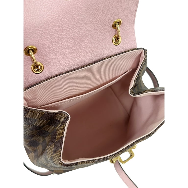 Pink louis vuitton backpack top