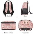 thumbnail image 5 of KUIFORTI Pink Cat Children's Backpack 17 Inch Polyester Kids School Bag Large Capacity Girls Bookbag for Elementary Primary Middle Back to School Gifts, 5 of 7
