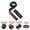 Black/Red, variant on Beastpowergear Weight Lifting Straps Dead Lift Straps Neoprene Padded | Non Slip Silicone Grip | Additional Support for Powerlifting, Bodybuilding, Deadlifts, Crossfit, Strength Training
