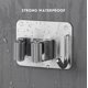 thumbnail image 4 of 6Pcs Broom Holder Wall Mounted Stainless Adhesive Mop Holder with Hooks for Kitchen Garden Balcony Garage Laundry Room, 4 of 5