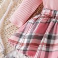 thumbnail image 5 of Gibobby Toddler Girl Outfits Fall Cartoon Print Childrens Clothes Girls 0-12 Months 2t 3t 4t Oversize Streetwear Clothing Set for Girls(0-3 Months,Pink), 5 of 9