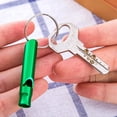 thumbnail image 5 of Silbato de emergencia Tergy de aluminio con llavero, 50 unidades, 5 of 5